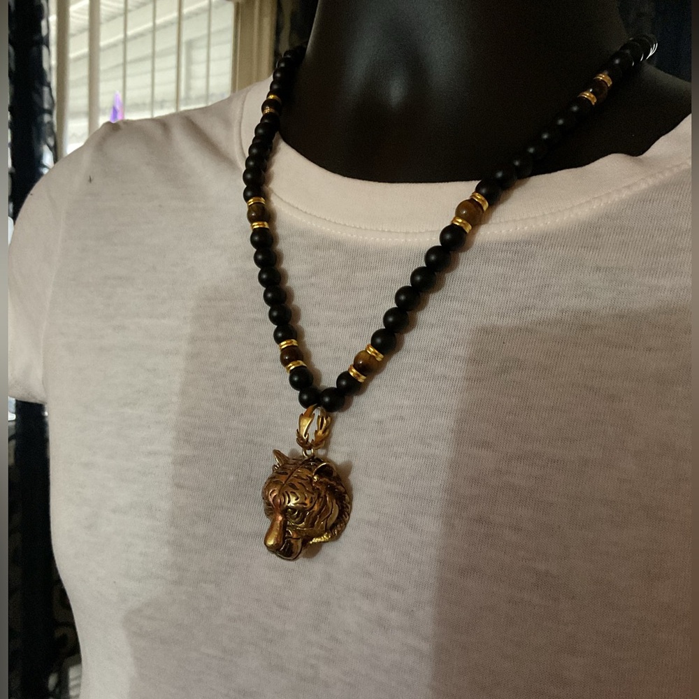 Men’s Tiger Head Necklace🐅